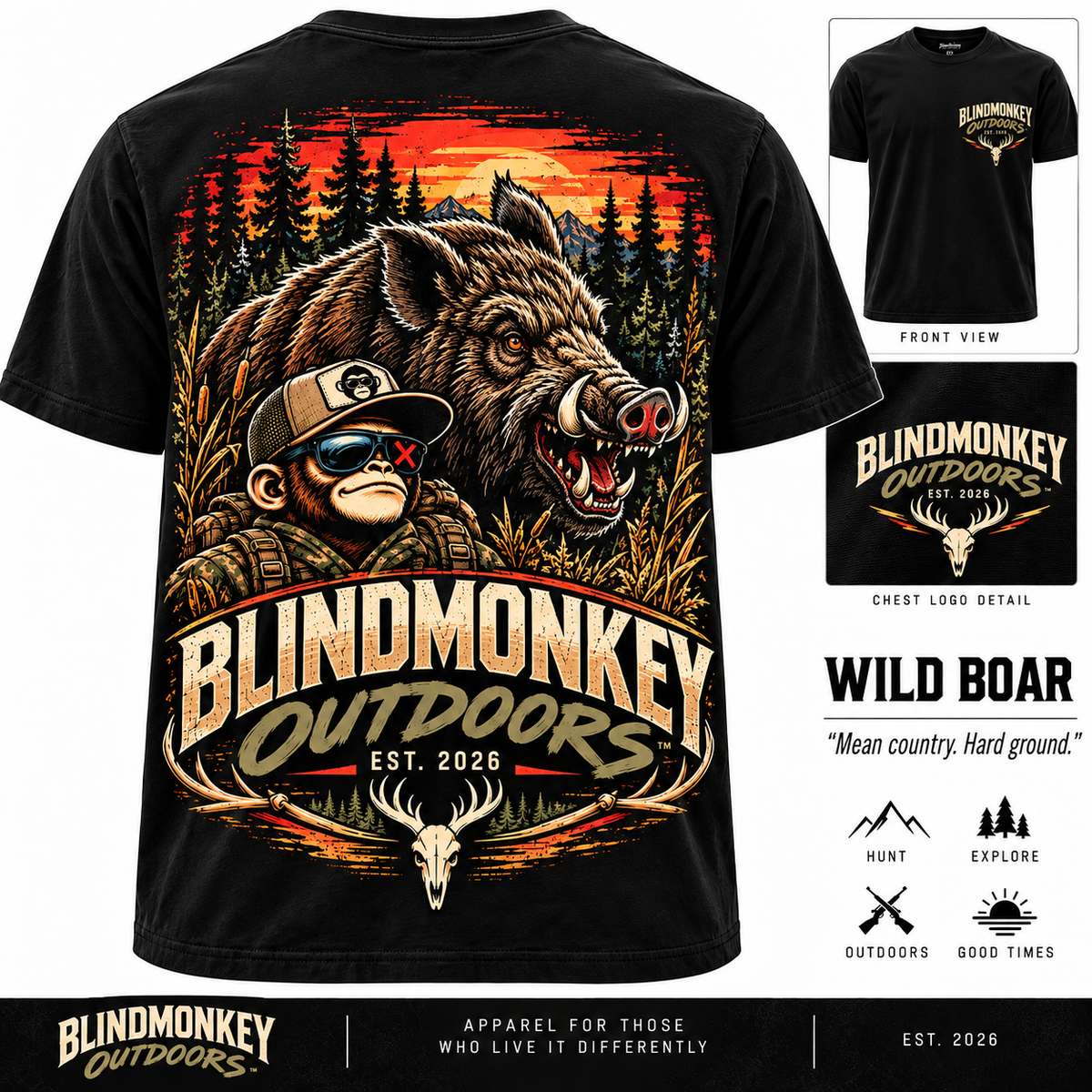 BMO Wild Boar - "Mean Country. Hard Ground"